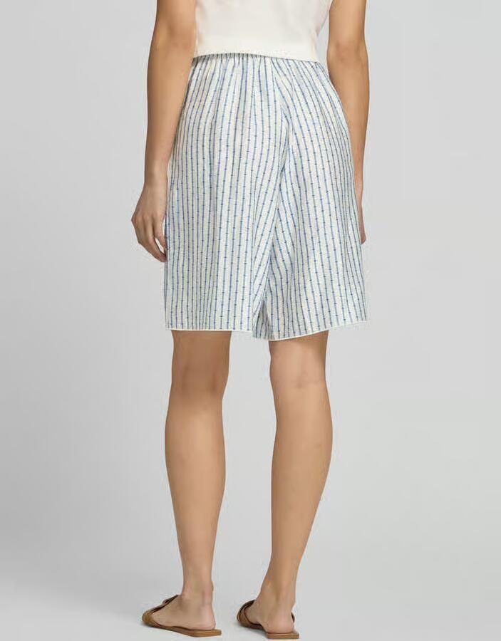 American vintage Shorts van lyocellmix met elastische band