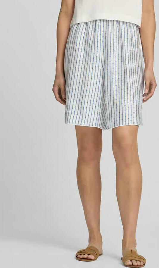 American vintage Shorts van lyocellmix met elastische band - Foto 4
