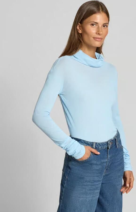 American vintage Slim fit coltrui van puur katoen - Foto 3