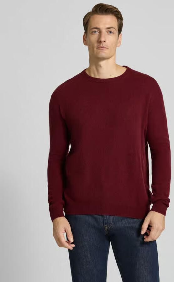 American vintage slim fit gebreide pullover van kasjmiermix model 'RAXOW' - Foto 2