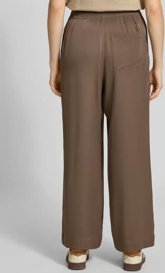 American vintage Stoffen broek met elastische band model 'TIDIM'