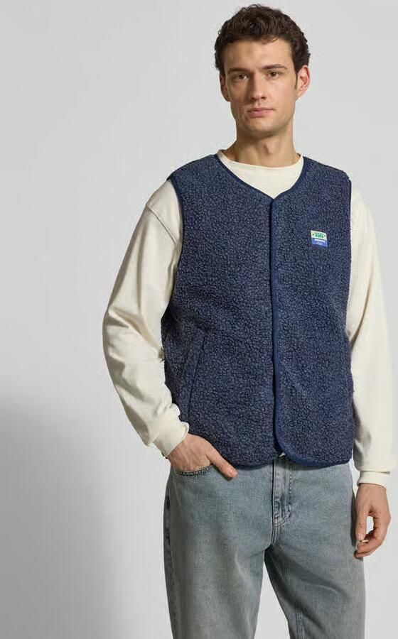 American vintage straight fit bodywarmer met logo-patch model 'Hoktown' - Foto 3
