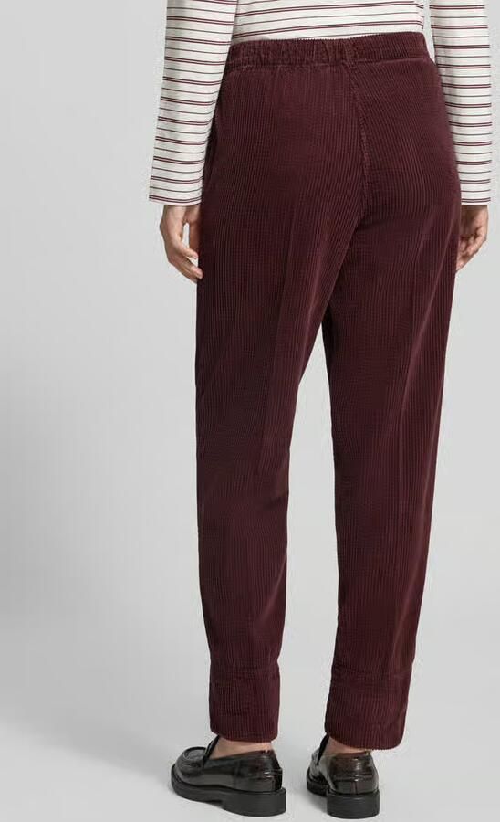 American vintage straight fit broek van pure viscose model 'Padow' - Foto 3