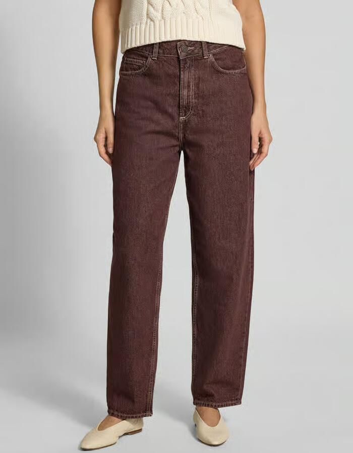 American vintage straight fit jeans van puur katoen model 'Oshow' - Foto 2