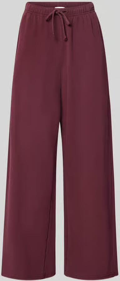 American vintage straight fit sweatpants van elastische katoenmix