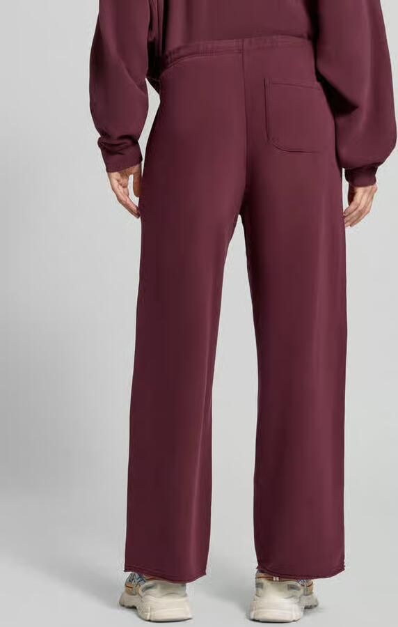 American vintage straight fit sweatpants van elastische katoenmix - Foto 3