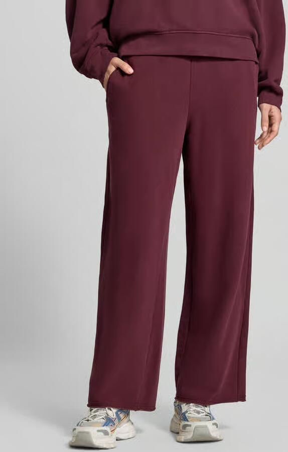 American vintage straight fit sweatpants van elastische katoenmix - Foto 2