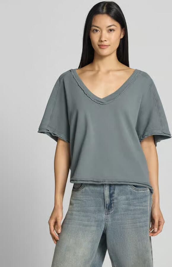 American vintage Sweatshirt met 1 2-mouwen - Foto 3