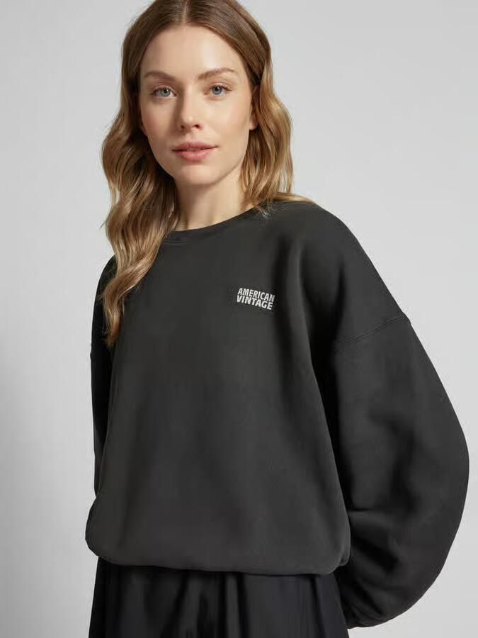 American vintage Sweatshirt met labelprint model 'IZUBIRD' - Foto 2