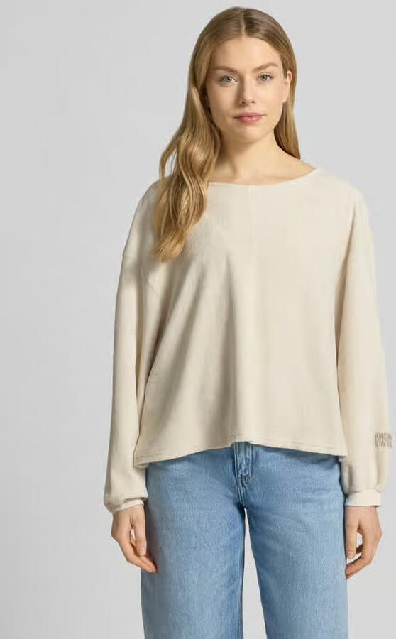 American vintage sweatshirt met overgesneden schouders model 'FUXOW' - Foto 3