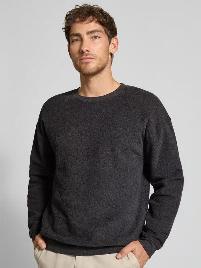 American vintage Sweatshirt met ribboorden model 'BOBYPARK' - Foto 2