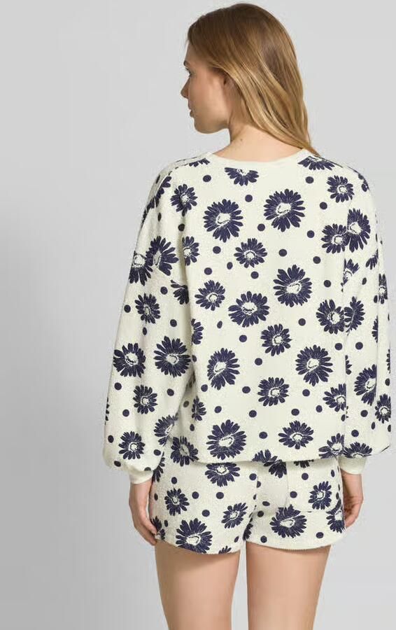 American vintage Sweatshirt met ribboorden model 'BOBYPARK'