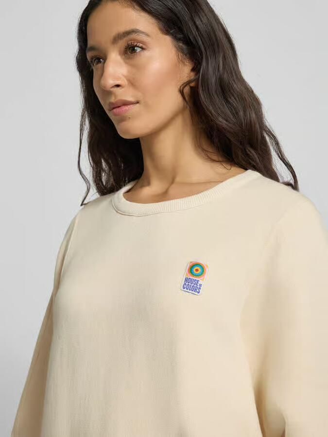 American vintage Sweatshirt met ribboorden model 'FIKY' - Foto 2