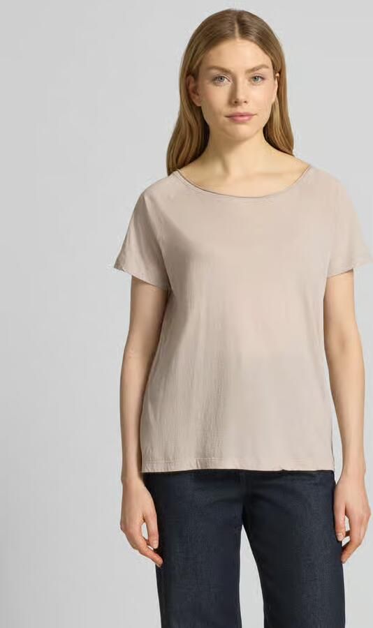 American vintage T-shirt met boothals model 'LALOOM' - Foto 3