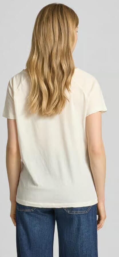 American vintage T-shirt met boothals model 'LALOOM' - Foto 3