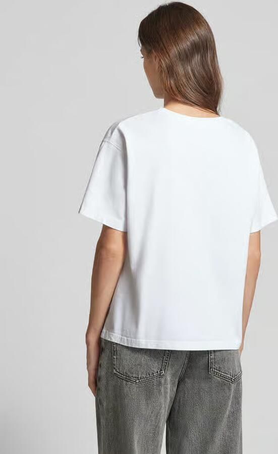 American vintage T-shirt met col model 'FIZVALLEY'