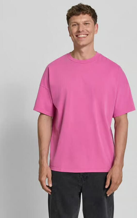 American vintage T-shirt met geribde ronde hals model 'FIZVALLEY' - Foto 2