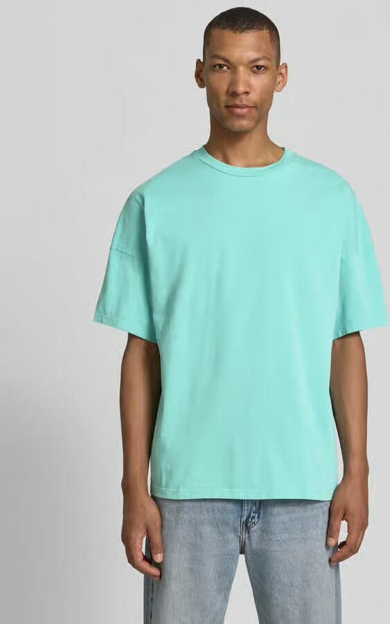 American vintage T-shirt met geribde ronde hals model 'FIZVALLEY' - Foto 2