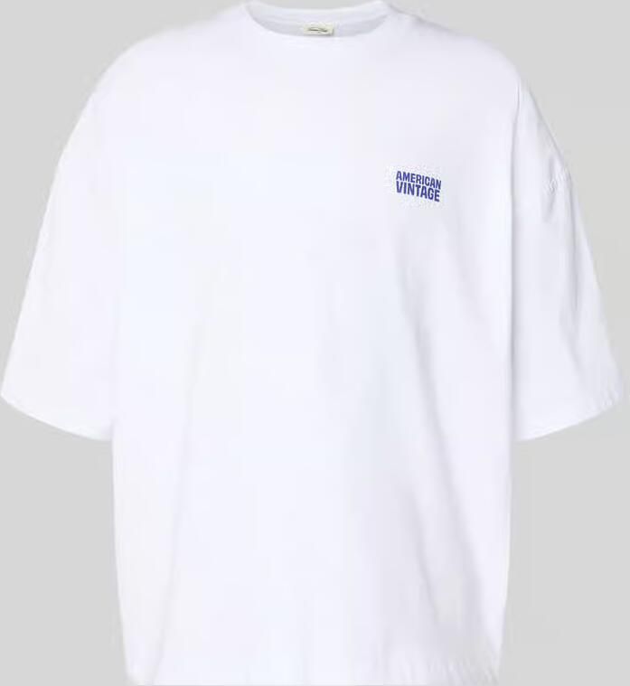 American vintage T-shirt met logoprint model 'GIXY' - Foto 2