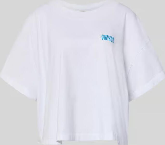 American vintage T-shirt met overgesneden schouders model 'GIXY' - Foto 2