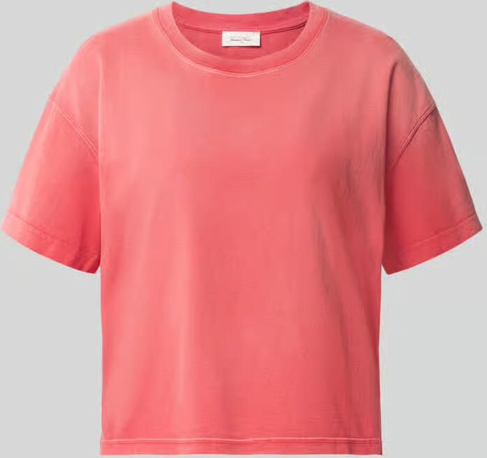 American vintage T-shirt met ronde hals model 'AFOMA'
