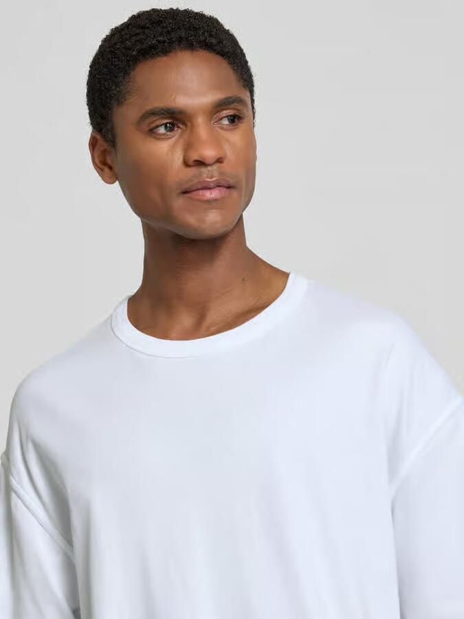 American vintage T-shirt met ronde hals model 'FAZY'
