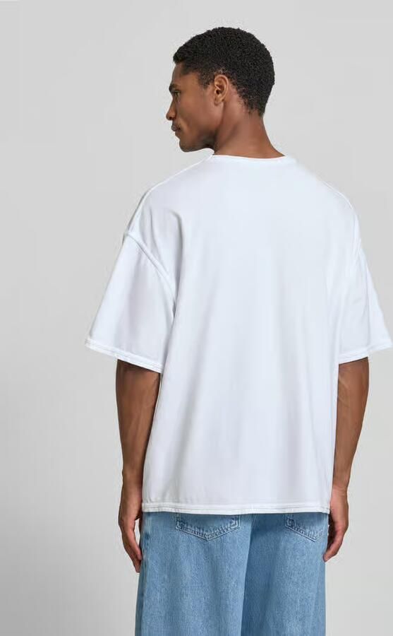 American vintage T-shirt met ronde hals model 'FAZY'