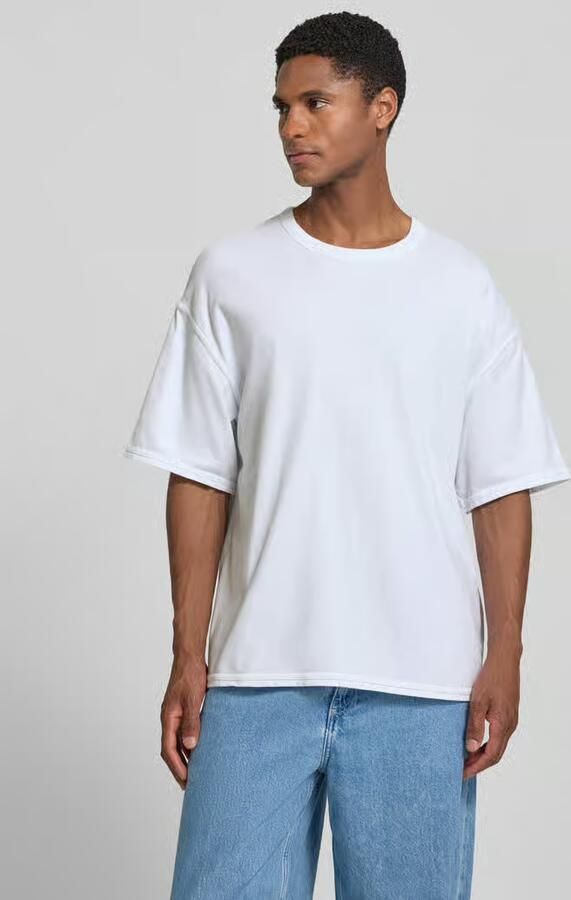 American vintage T-shirt met ronde hals model 'FAZY' - Foto 4