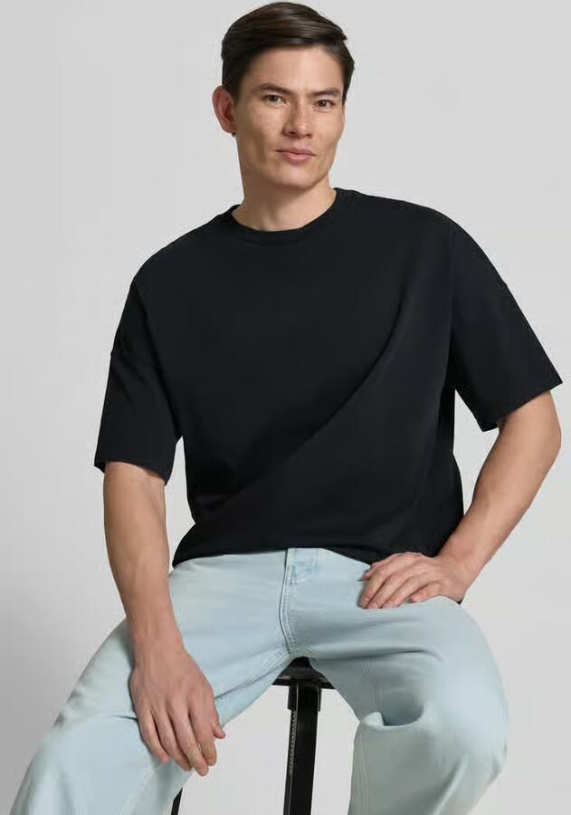 American vintage T-shirt met ronde hals model 'FIZVALLEY'