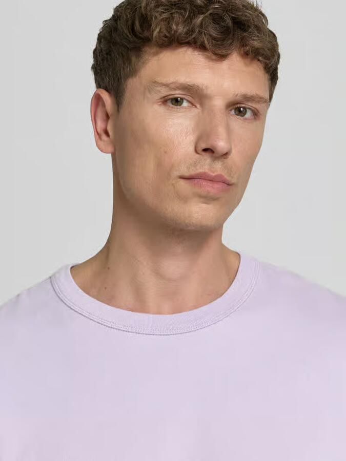 American vintage T-shirt met verlaagde schouders model 'FAZY'