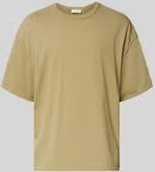 American vintage T-shirt met verlaagde schouders model 'FAZY'