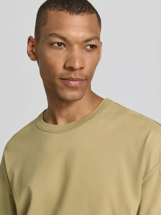 American vintage T-shirt met verlaagde schouders model 'FAZY'