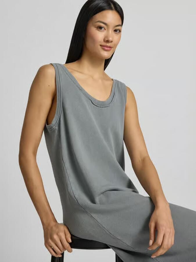 American vintage t-shirtjurk met ronde hals model 'VIBTOWN' - Foto 2