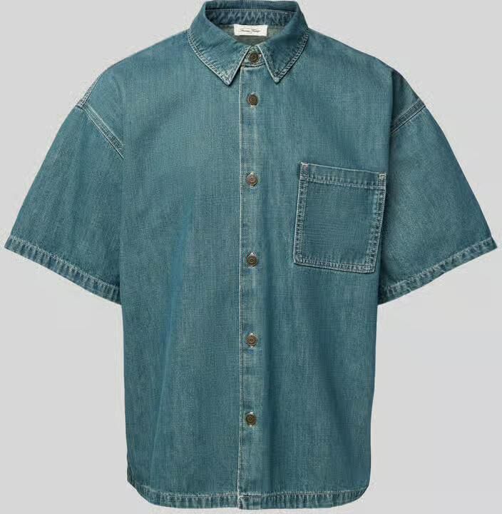 American vintage Vrijetijdsoverhemd in denimlook model 'OZYR' - Foto 2
