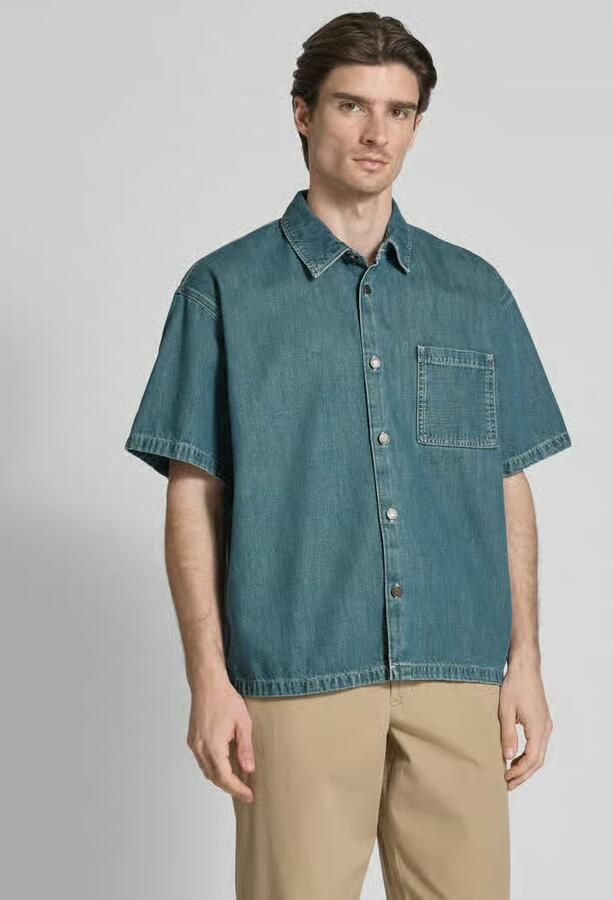 American vintage Vrijetijdsoverhemd in denimlook model 'OZYR' - Foto 2