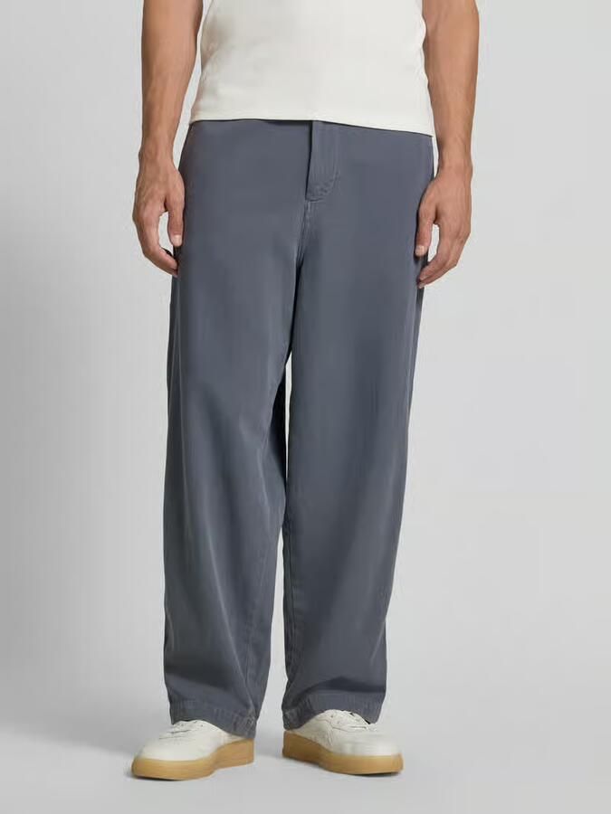 American vintage wide fit jeans met deels elastische band model 'Lycaz' - Foto 3