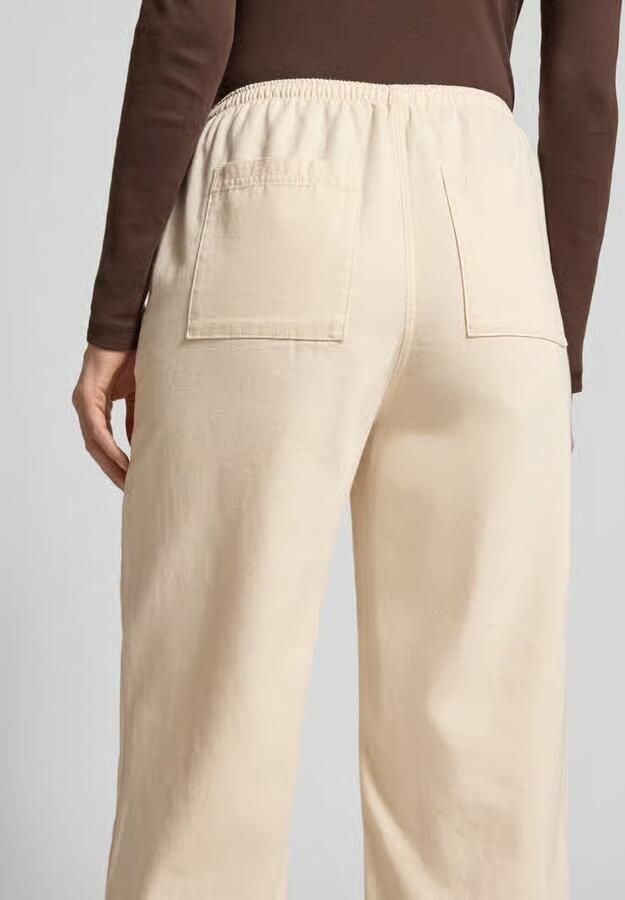 American vintage Wide fit stoffen broek met elastische band model 'Lycaz' - Foto 2