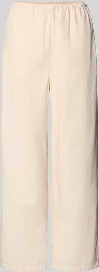American vintage Wide fit stoffen broek met elastische band model 'Lycaz'
