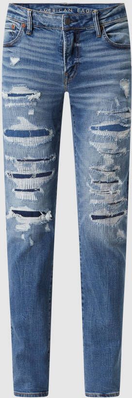 AMERICAN EAGLE Slim straight fit jeans met stretchgehalte