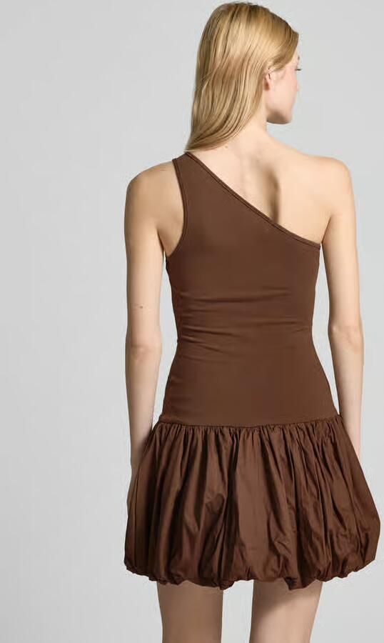 Amy Lynn Cocktailjurk met one shoulder-band model 'Francesca' - Foto 3
