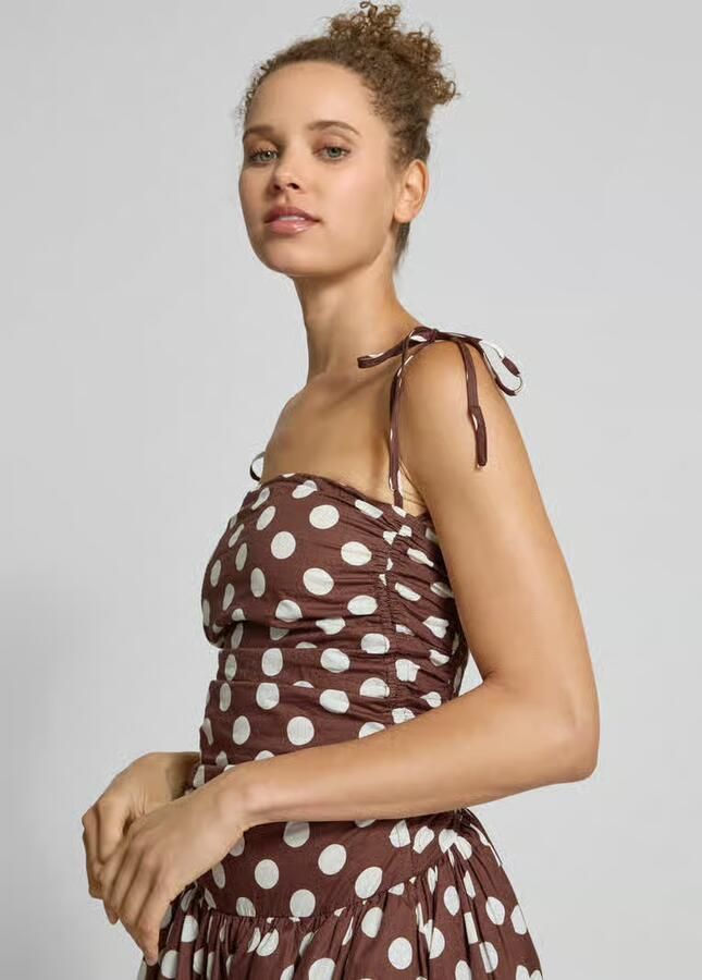 Amy Lynn Cocktailjurk met plooien model 'Alexa'