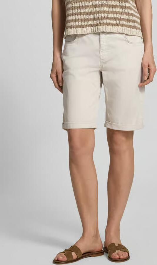 Angels Straight leg korte broek in 5-pocketmodel - Foto 4