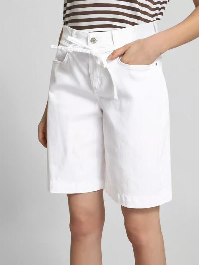 ANGELS Bermuda s met strikceintuur model 'Lia City'