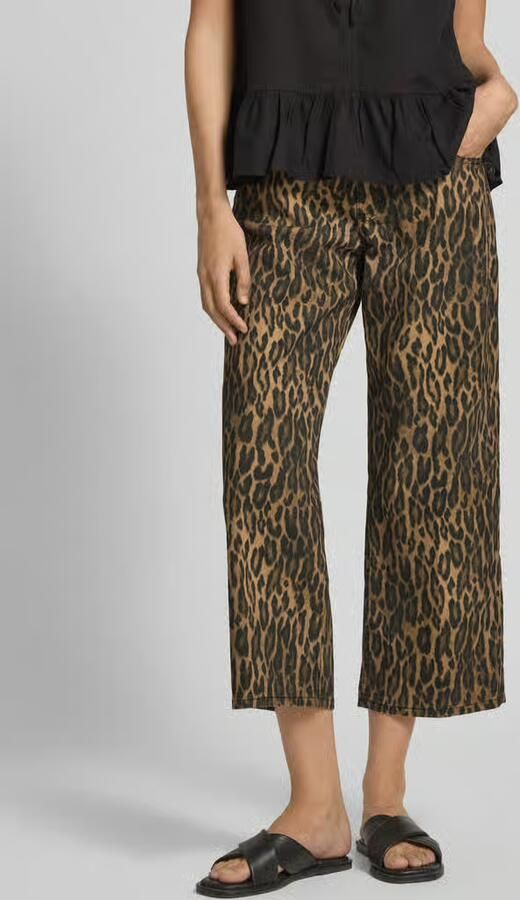 Angels Broek in verkorte pasvorm met steekzakken model 'Linn' - Foto 2