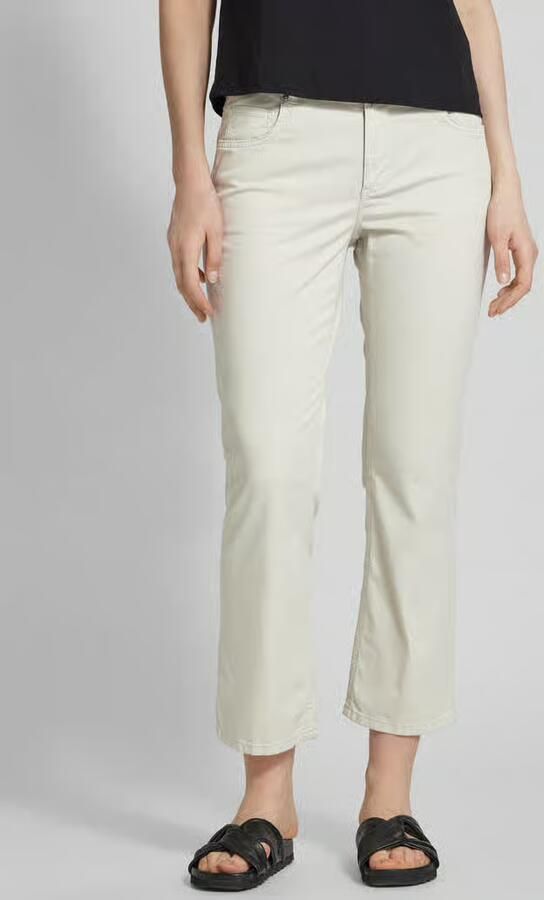 Angels Broek met reguliere pasvorm met verkort model 'Leni' - Foto 2