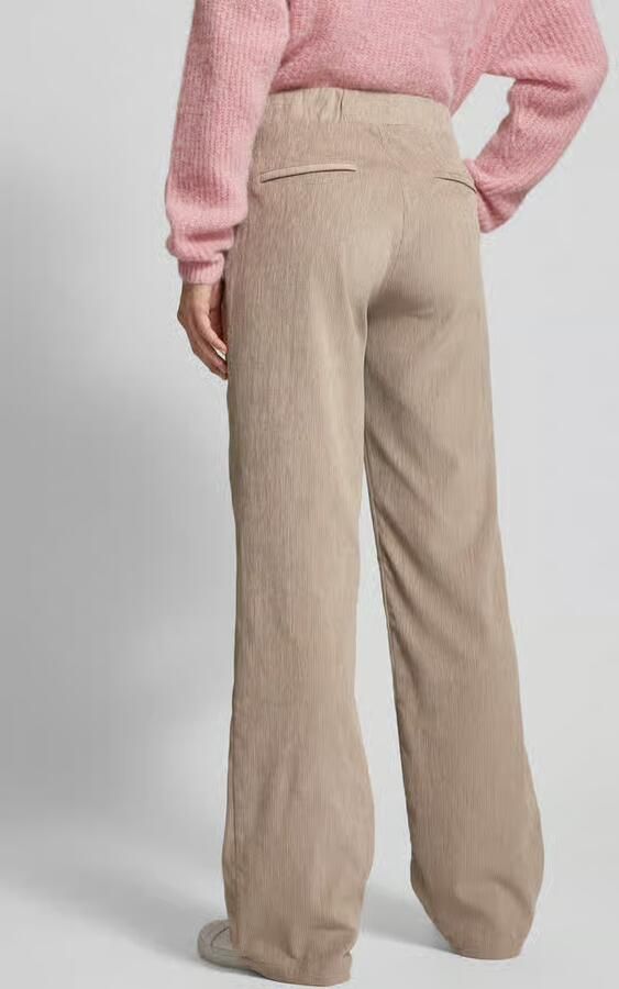 Angels Broek van fijne corduroy met elastische band model 'LIZ'