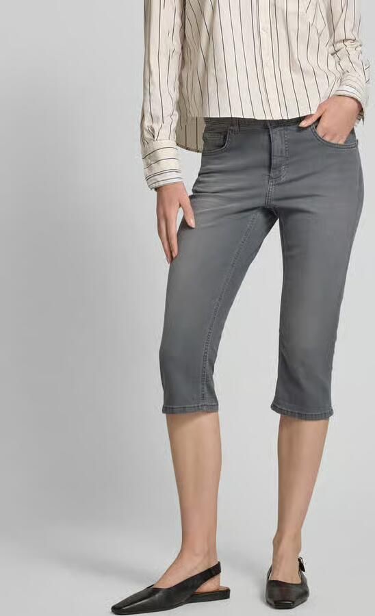 Angels Capri-jeans van denim met omslag model 'Capri' - Foto 2