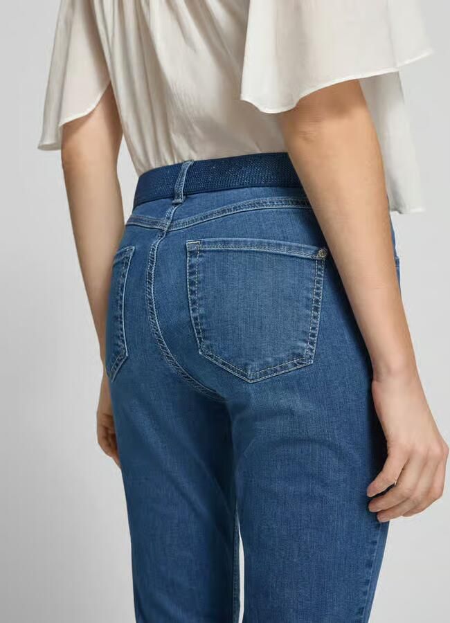 ANGELS Capribroek met elastische band model 'AnnaCapri Sporty'