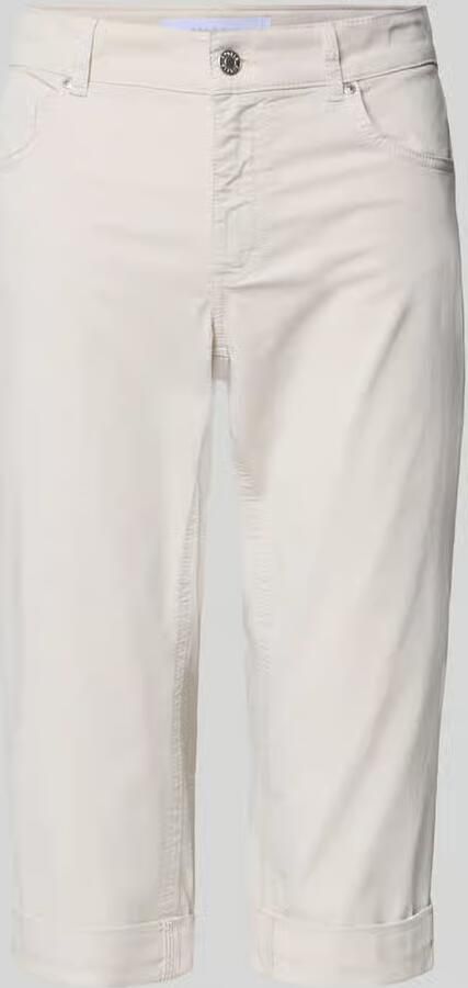 Angels Slim fit capribroek in 5-pocketmodel model 'Turn up' - Foto 2