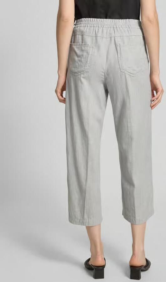 Angels Regular fit stoffen broek met elastische band model 'Linn Jump' - Foto 4
